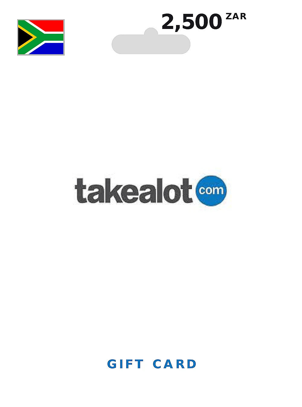 Takealot Gift Card 2500 ZAR SOUTH AFRICA