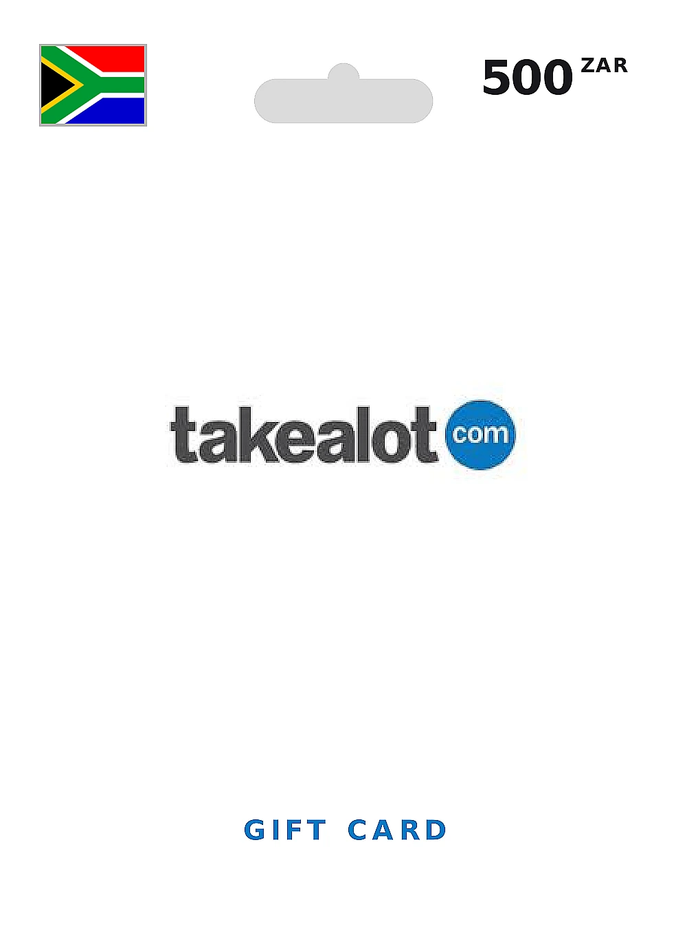 Takealot Gift Card 500 ZAR SOUTH AFRICA