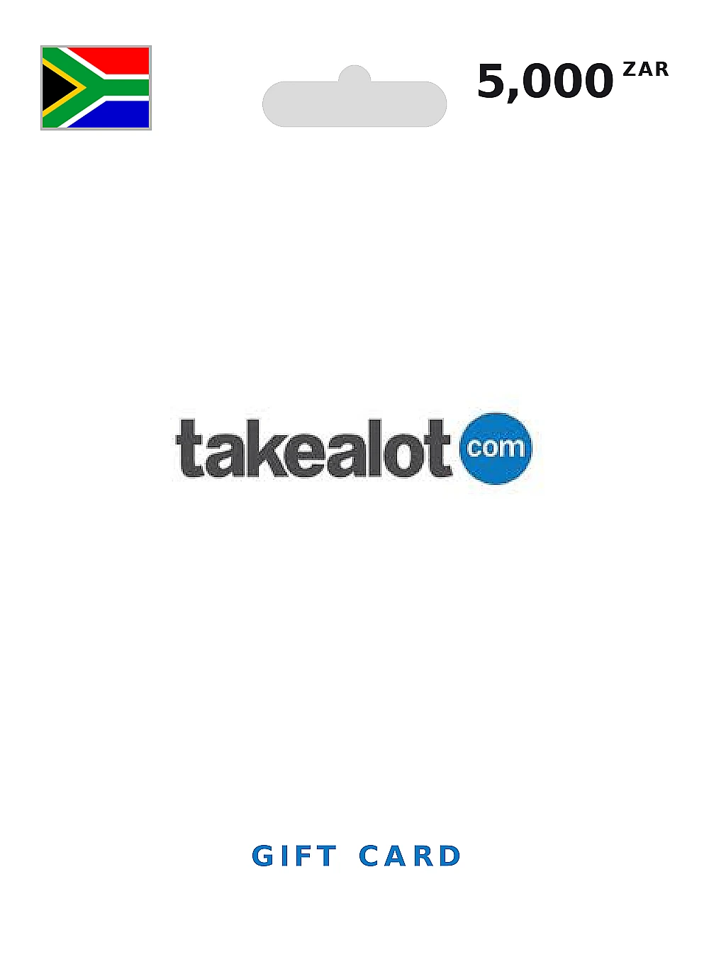 Takealot Gift Card 5000 ZAR SOUTH AFRICA