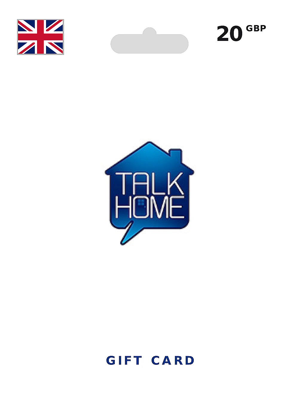Talk Home Mobile Gift Card 20 GBP UNITED KINGDOM