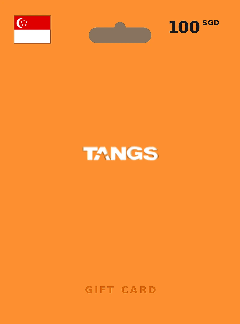 TANGS Gift Card 100 SGD SINGAPORE