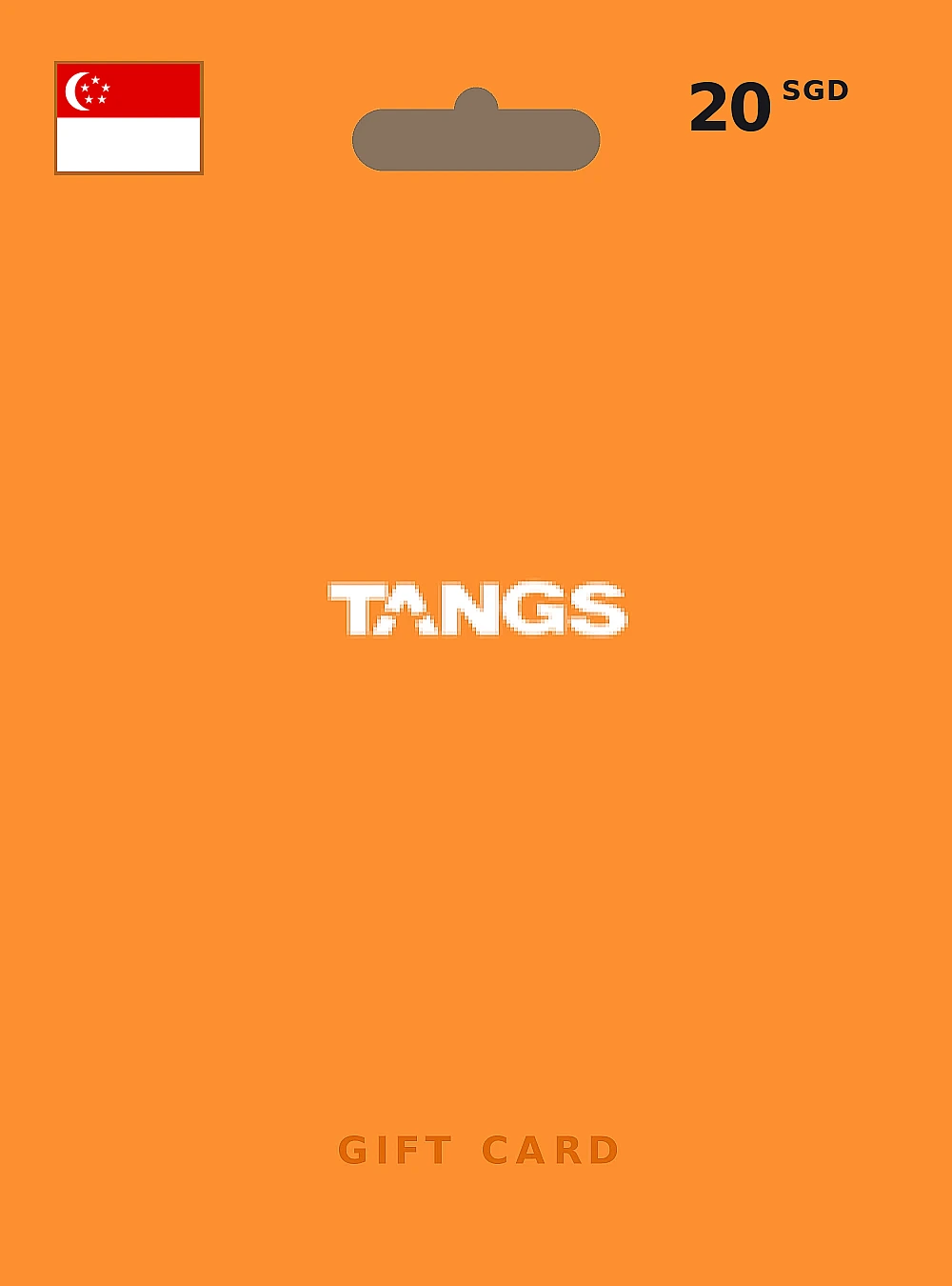 TANGS Gift Card 20 SGD SINGAPORE