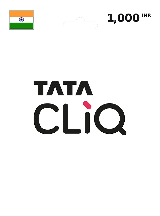 Tata Cliq Gift Card 1000 INR INDIA