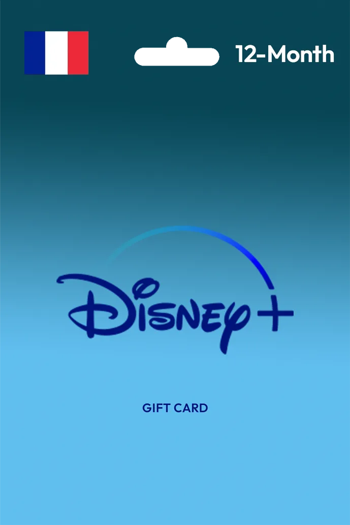 DISNEY+ Gift Card 12 Month FRANCE