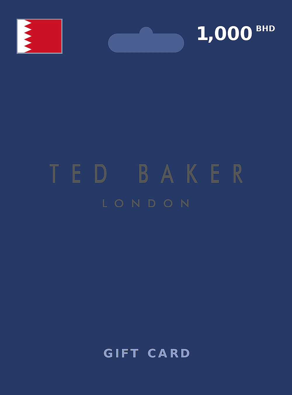 Ted Baker Gift Card 1000 BHD BAHRAIN