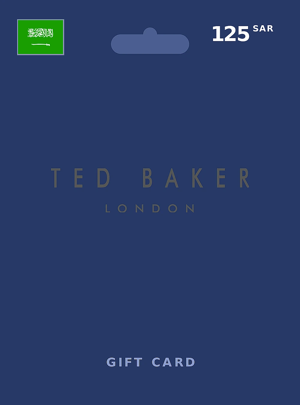 Ted Baker Gift Card 125 SAR SAUDI ARABIA