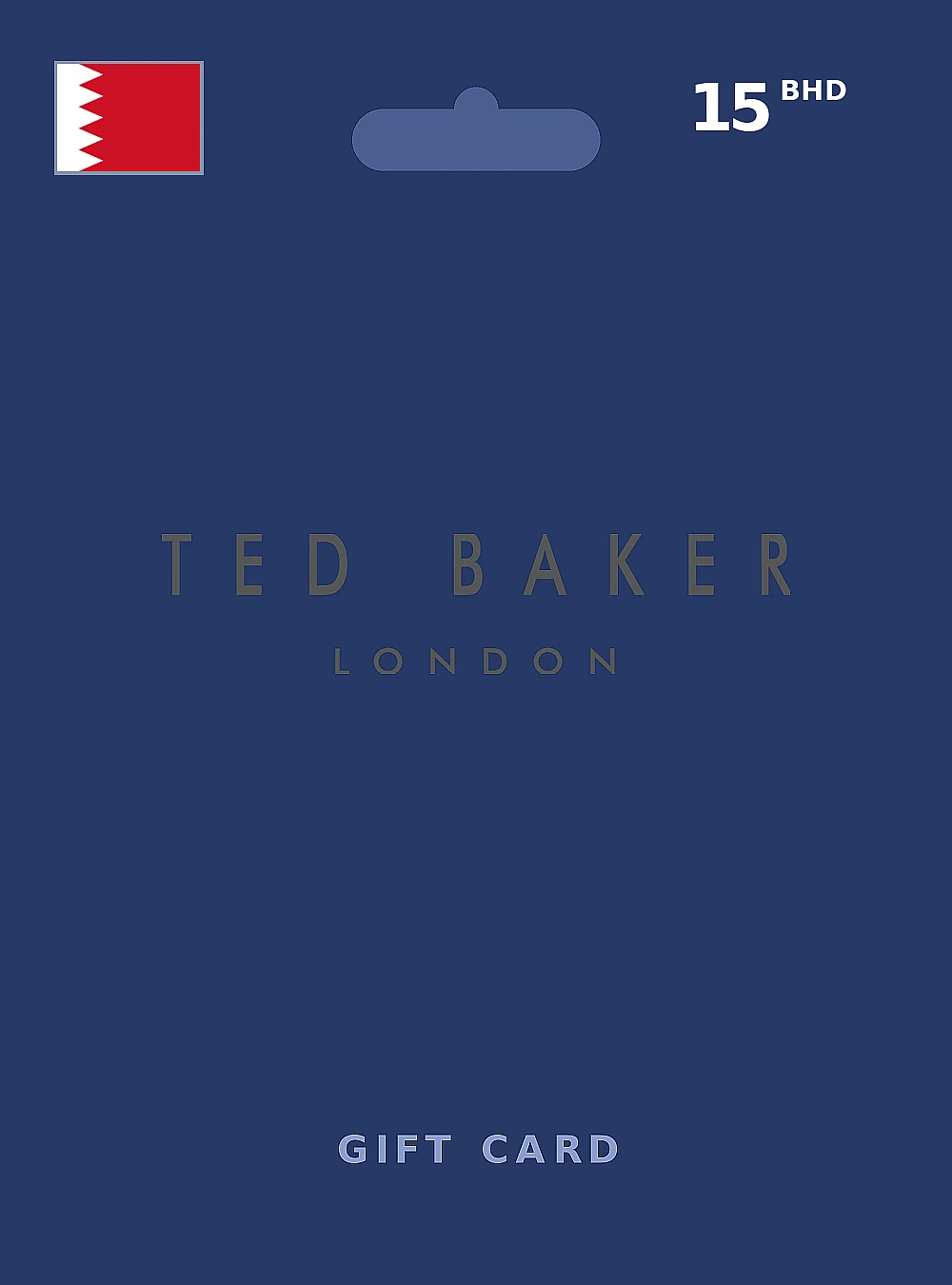 Ted Baker Gift Card 15 BHD BAHRAIN