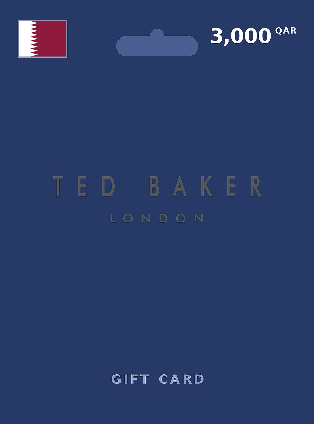Ted Baker Gift Card 3000 QAR QATAR