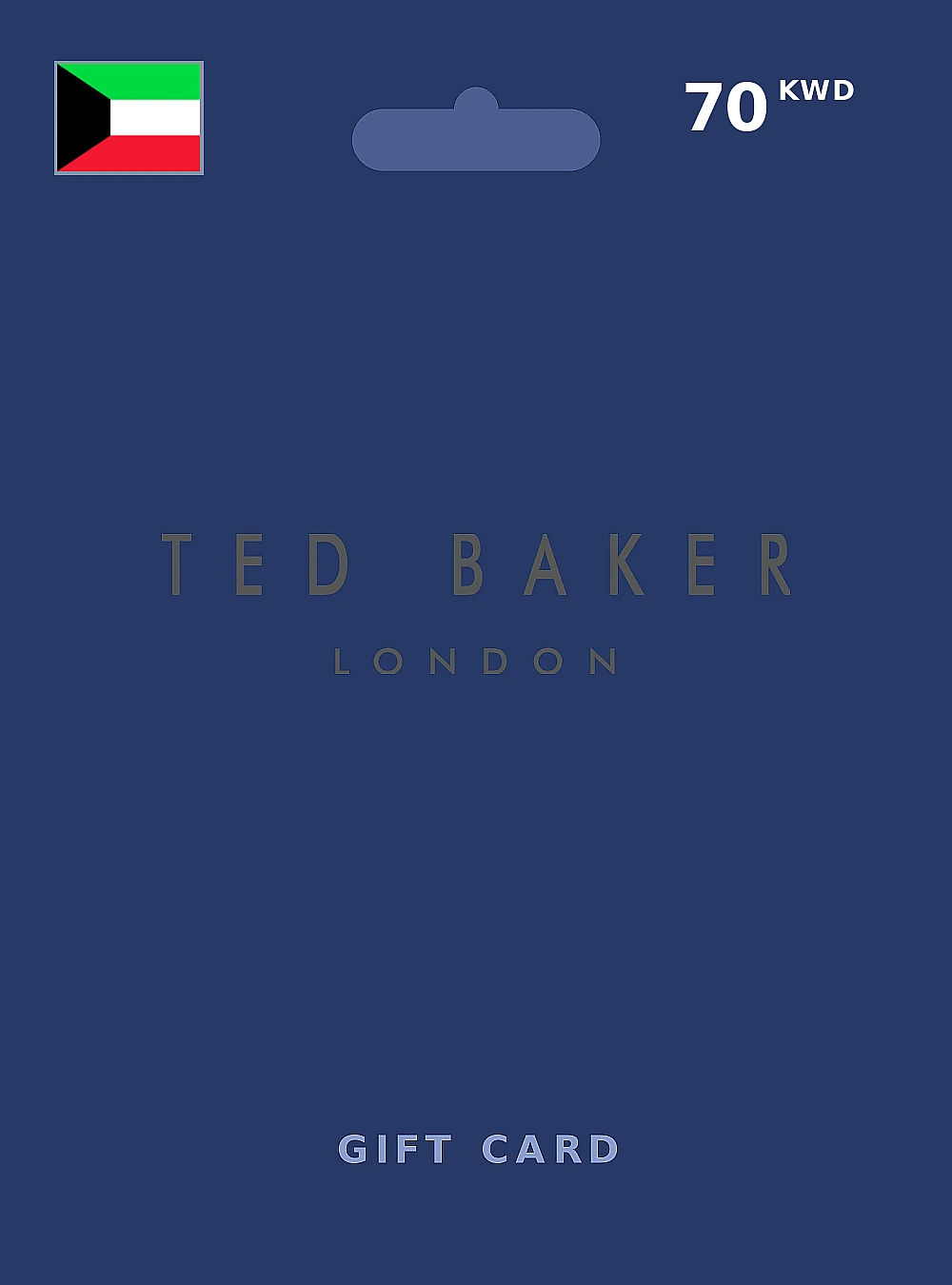Ted Baker Gift Card 70 KWD KUWAIT