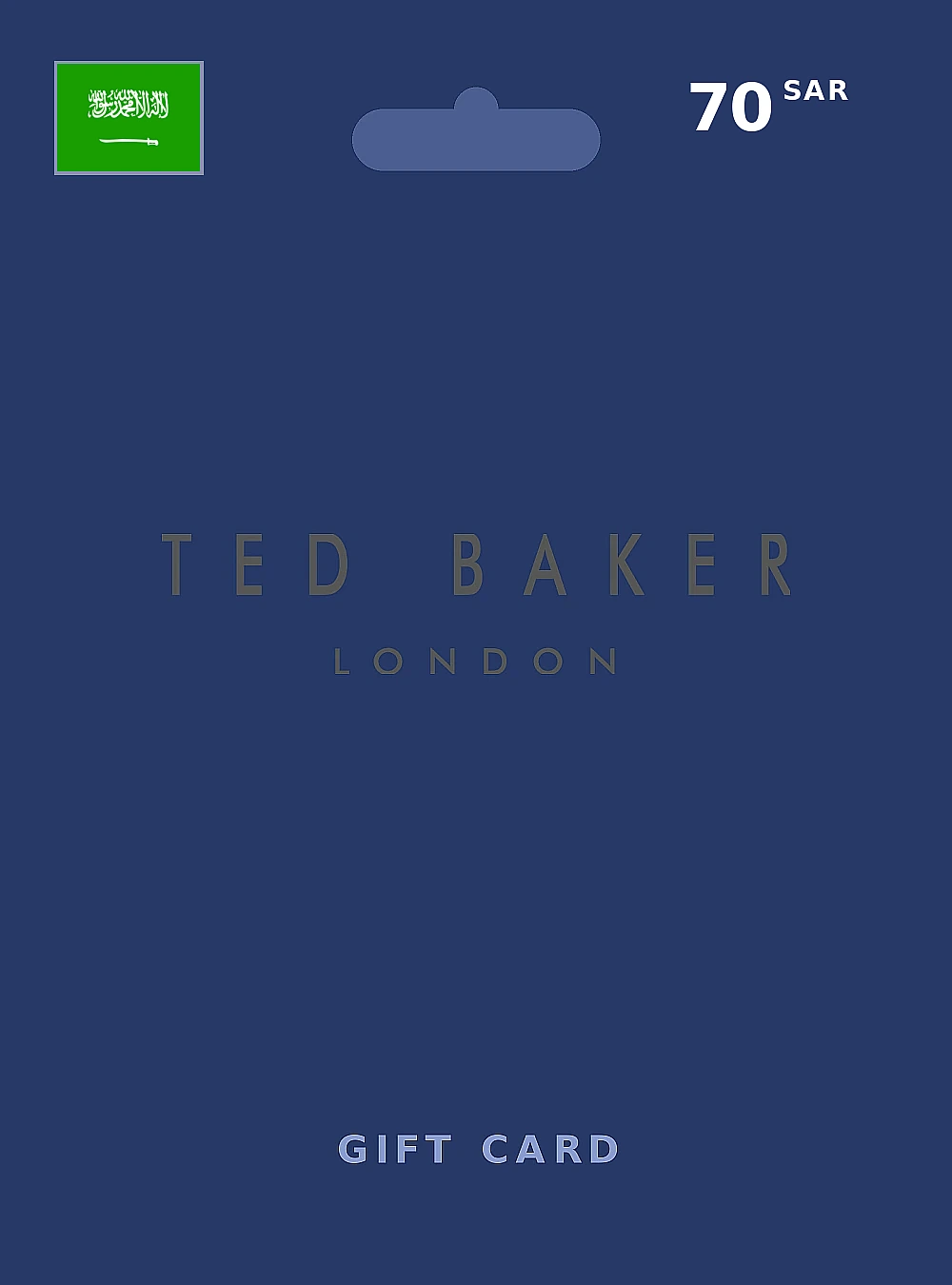Ted Baker Gift Card 70 SAR SAUDI ARABIA