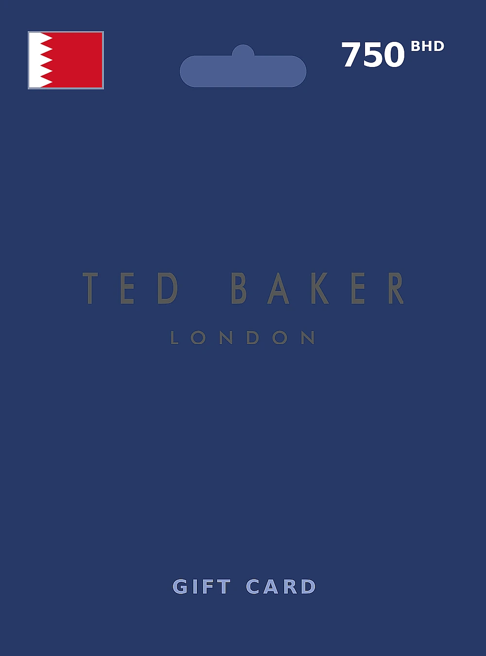 Ted Baker Gift Card 750 BHD BAHRAIN