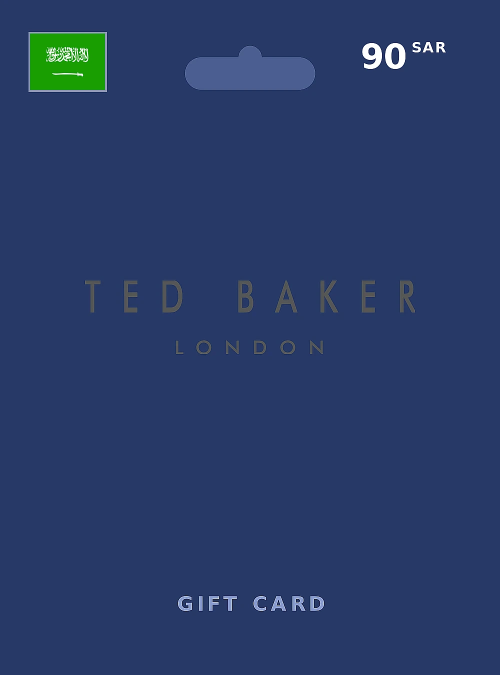 Ted Baker Gift Card 90 SAR SAUDI ARABIA