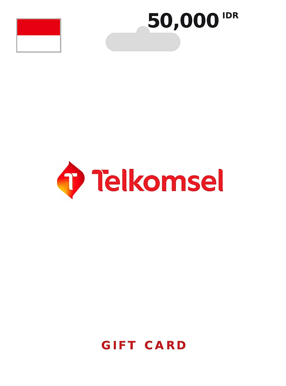 Telkomsel Gift Card 50000 IDR INDONESIA