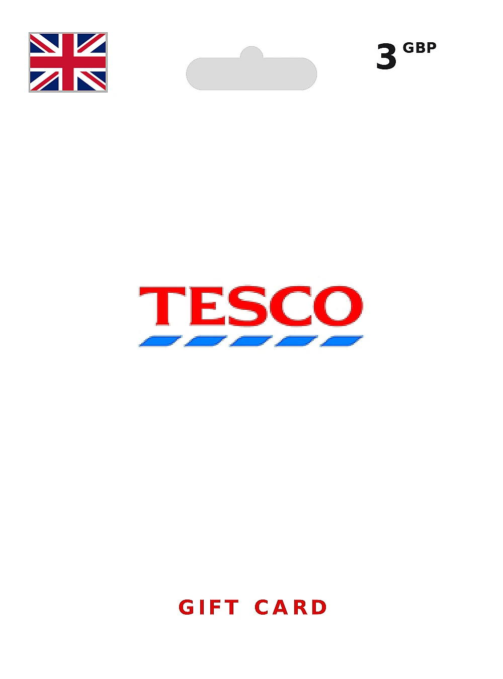 Tesco Gift Card 3 GBP UNITED KINGDOM