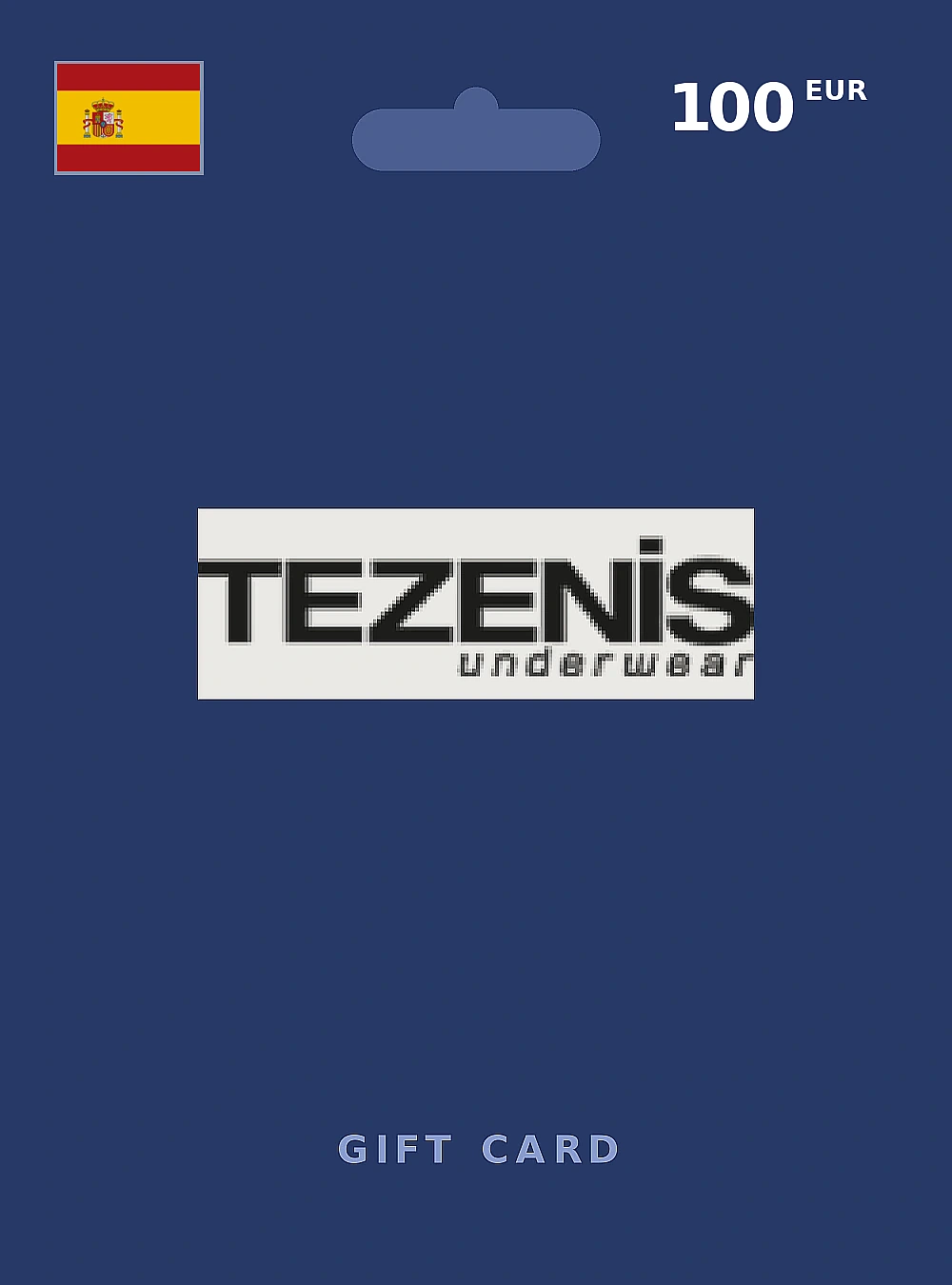 Tezenis Gift Card 100 EUR SPAIN