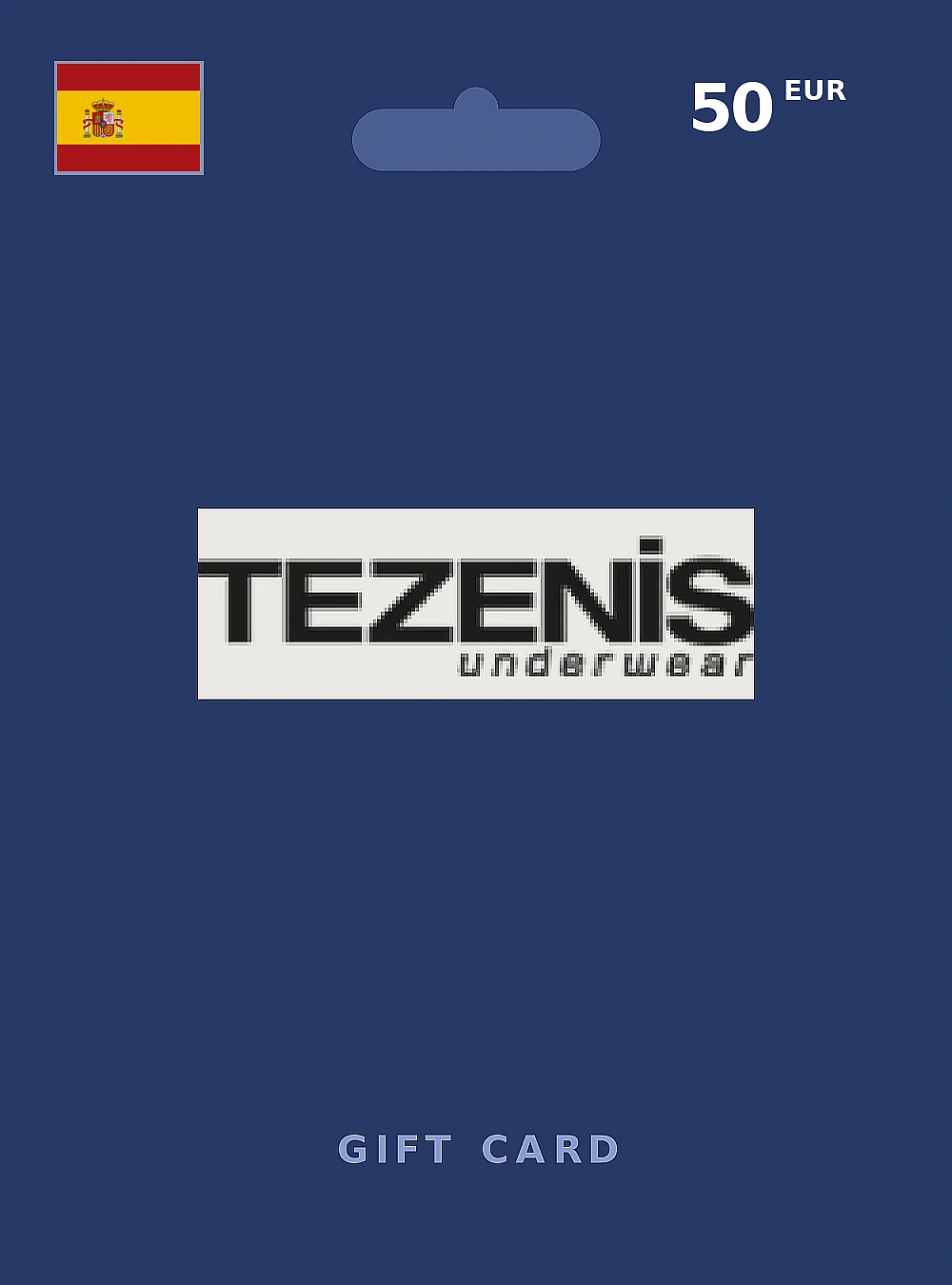Tezenis Gift Card 50 EUR SPAIN