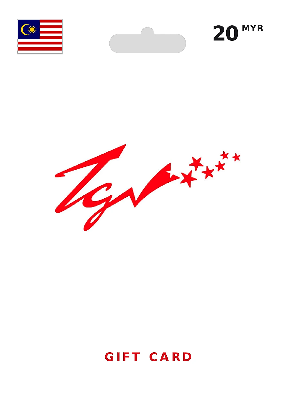 TGV Cinemas Gift Card 20 MYR MALAYSIA
