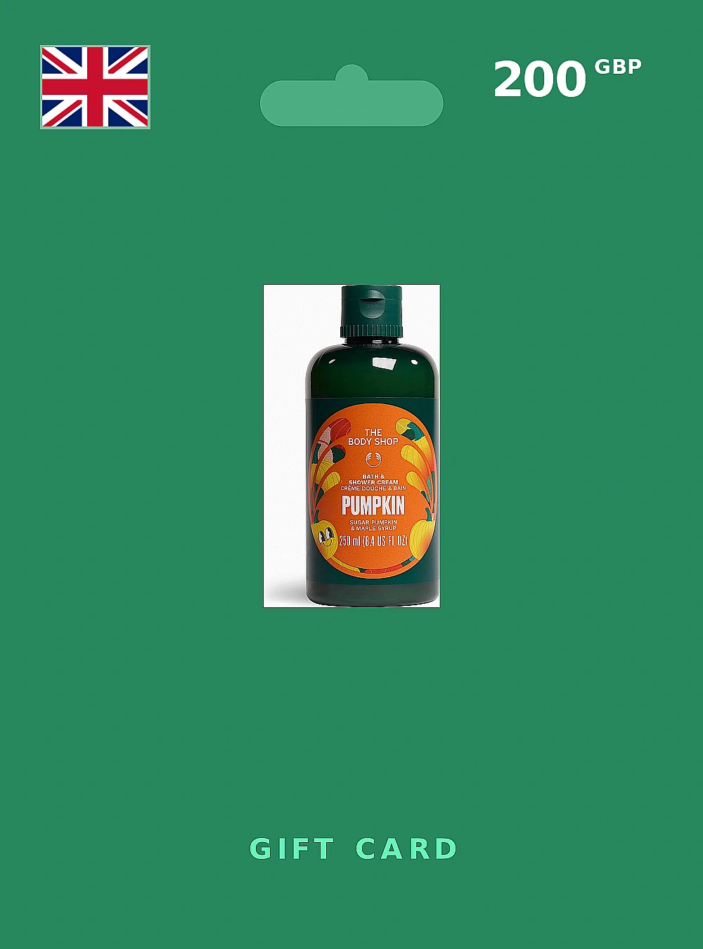 The Body Shop Gift Card 200 GBP UNITED KINGDOM