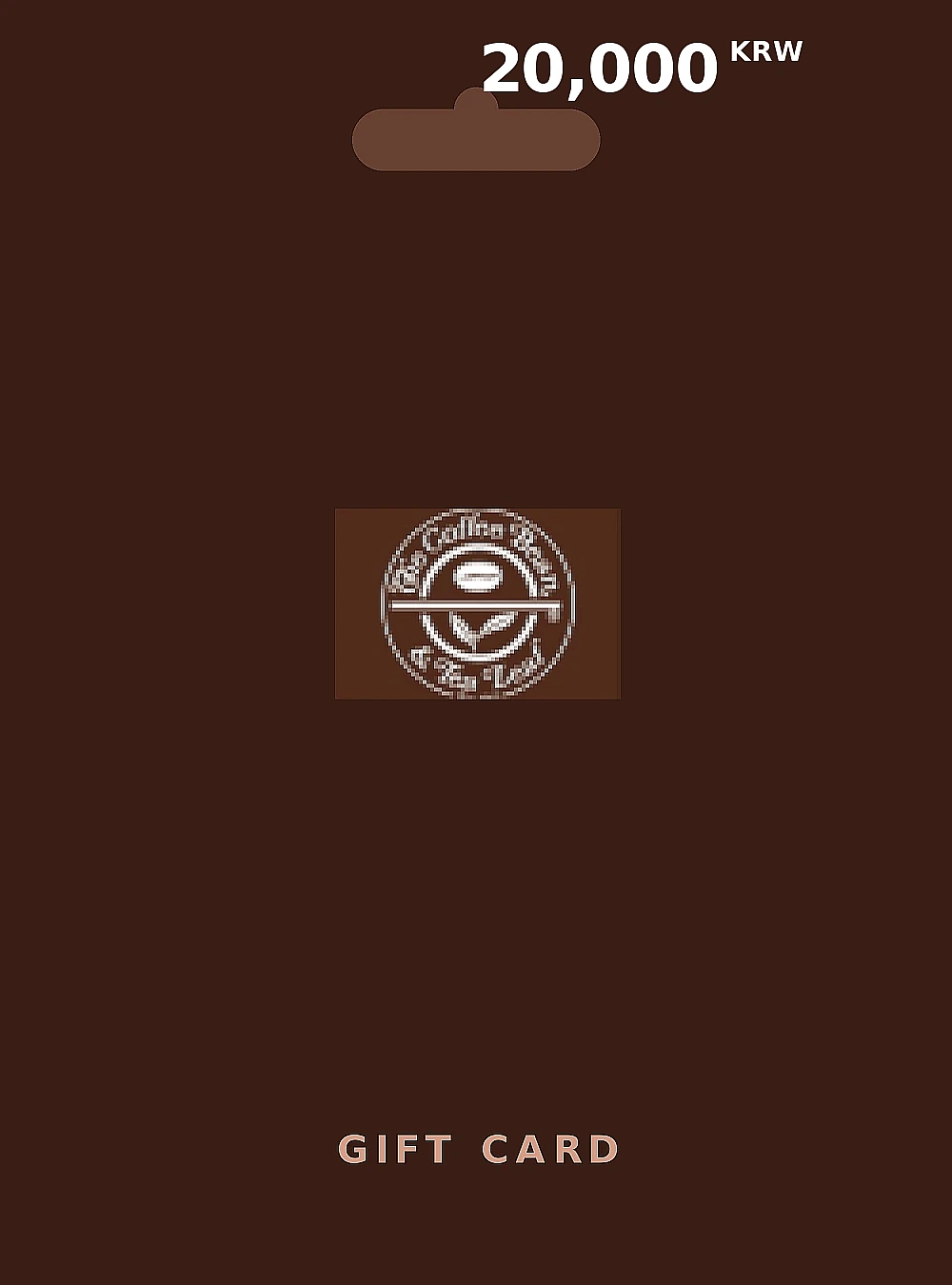 The Coffee Bean Gift Card 20000 KRW KOREA
