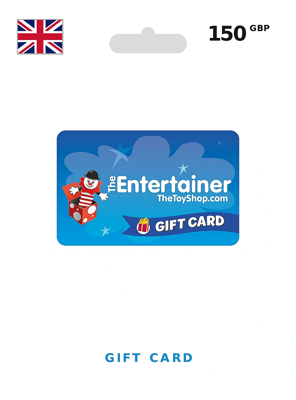 The Entertainer Gift Card 150 GBP UNITED KINGDOM