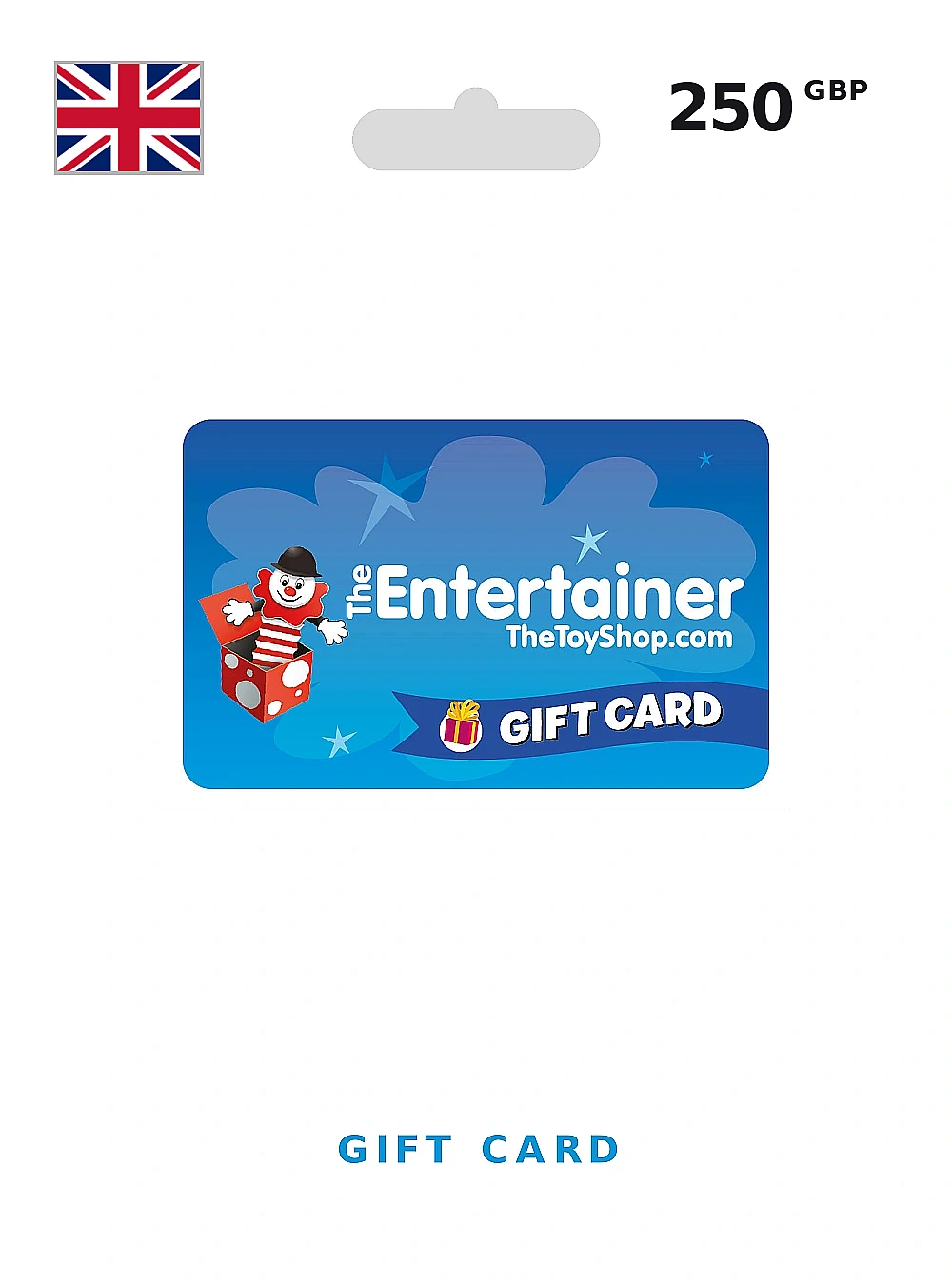 The Entertainer Gift Card 250 GBP UNITED KINGDOM