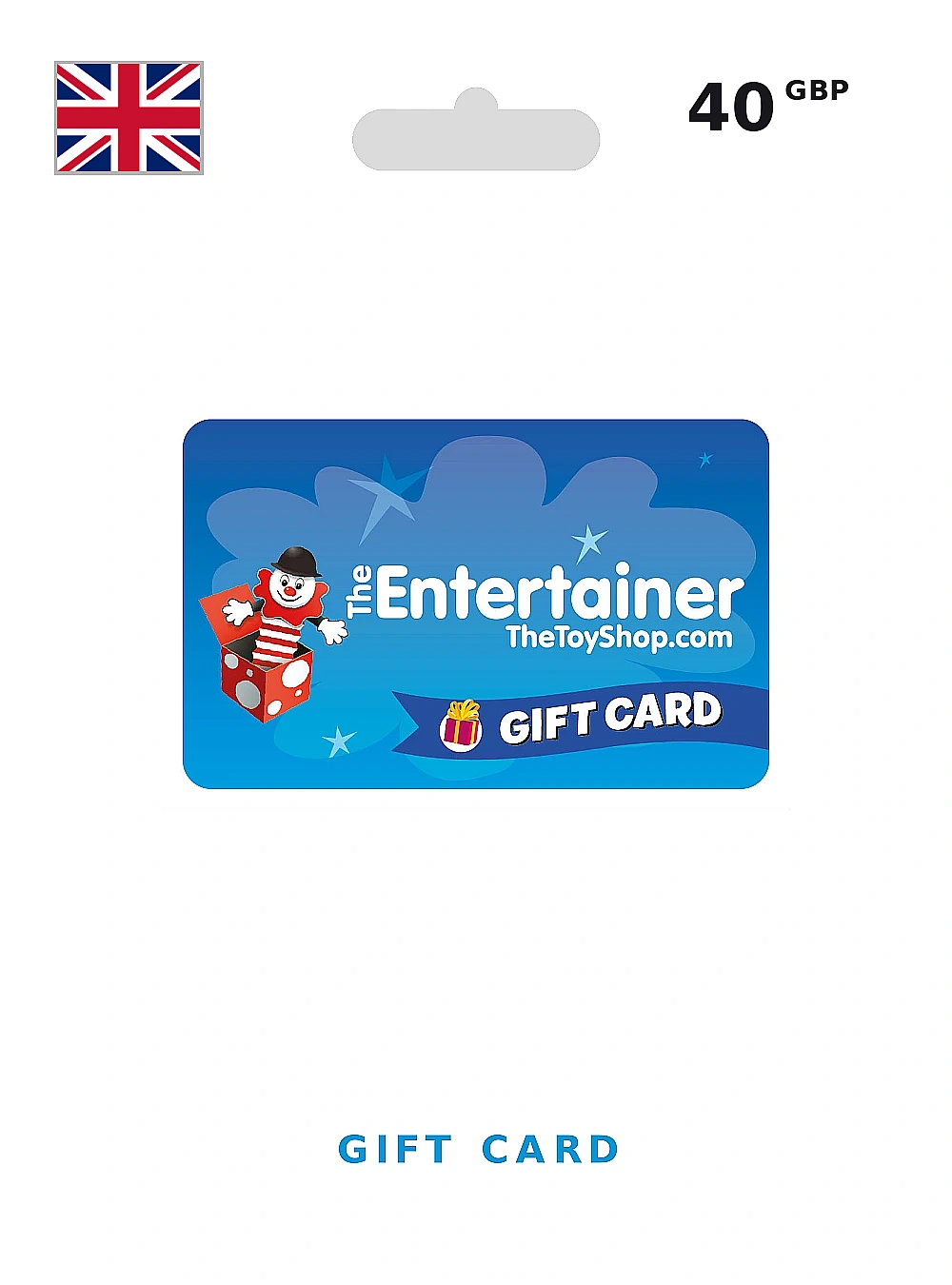 The Entertainer Gift Card 40 GBP UNITED KINGDOM
