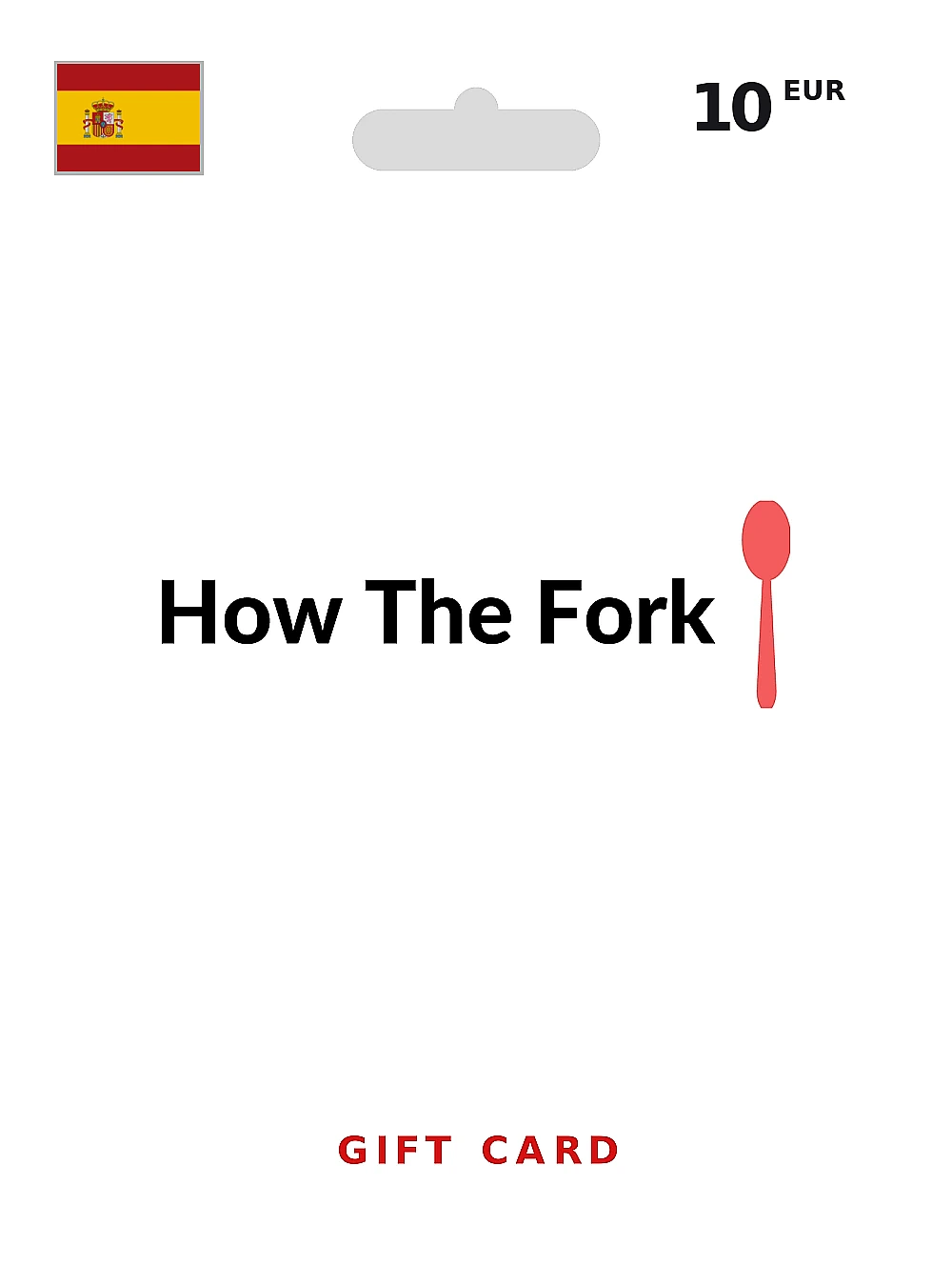 The Fork Gift Card 10 EUR SPAIN