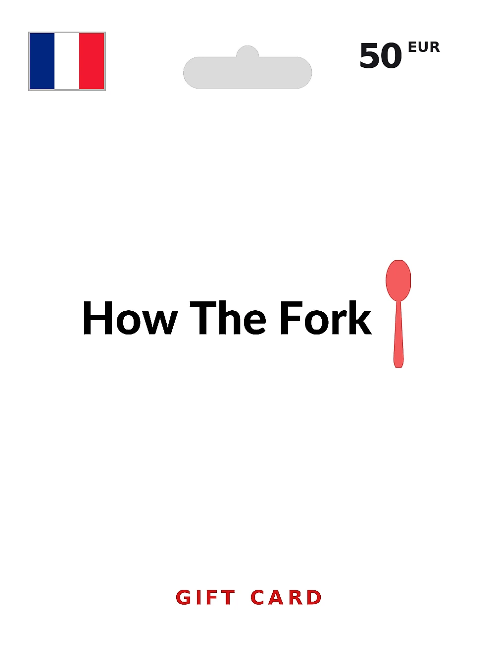 The Fork Gift Card 50 EUR FRANCE