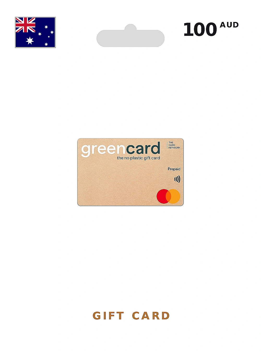 The Green Card Gift Card 100 AUD AUSTRALIA