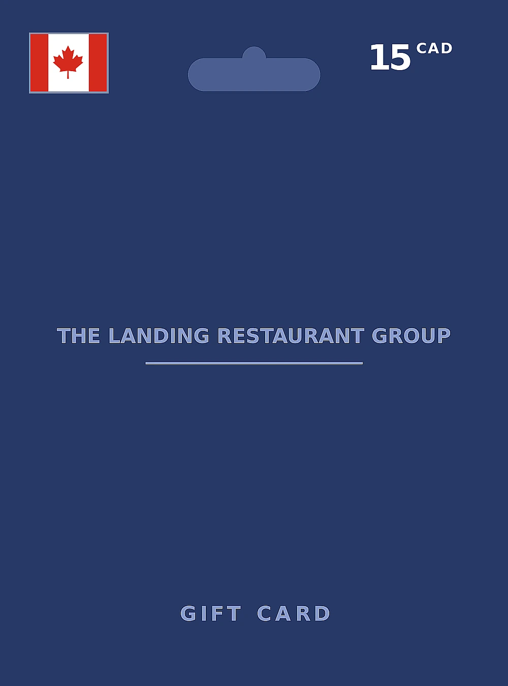 The Landing Restaurant Group Gift Card 15 CAD CANADA