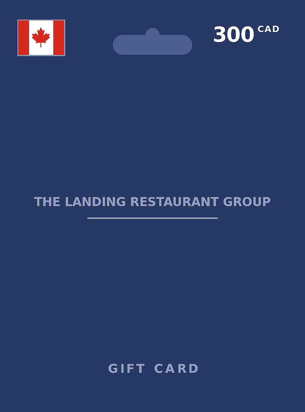 The Landing Restaurant Group Gift Card 300 CAD CANADA