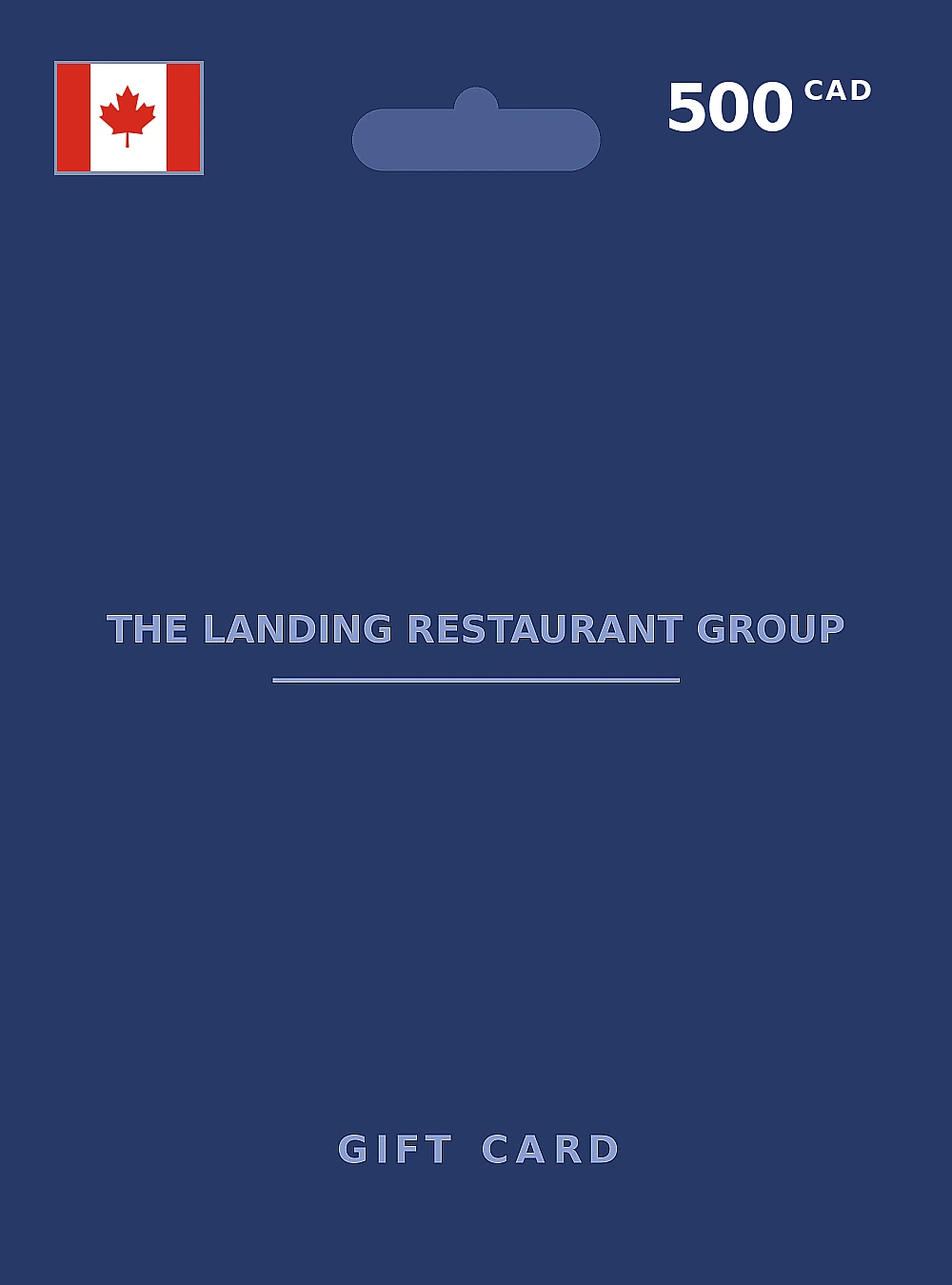 The Landing Restaurant Group Gift Card 500 CAD CANADA