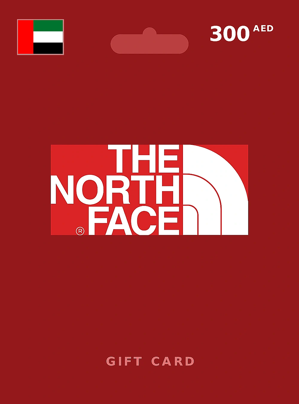 The North Face Gift Card 300 AED UNITED ARAB EMIRATES