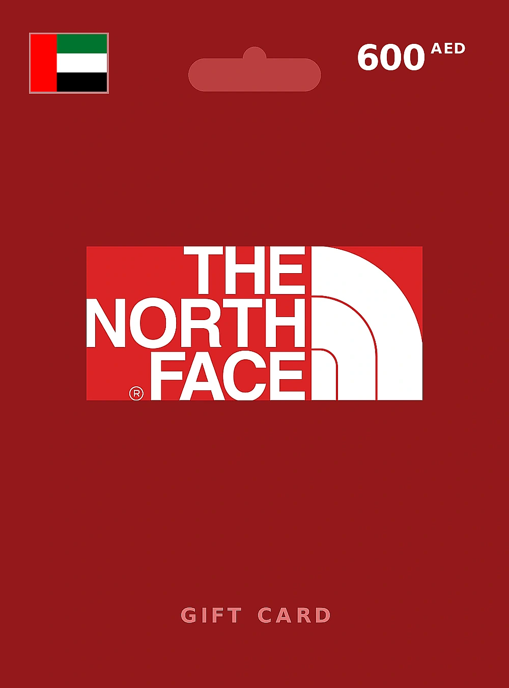 The North Face Gift Card 600 AED UNITED ARAB EMIRATES