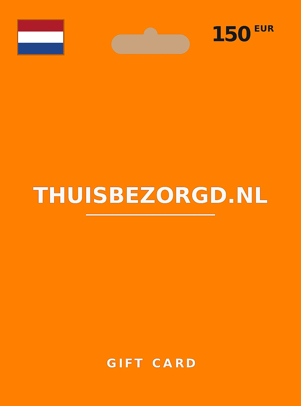 Thuisbezorgd.nl Gift Card 150 EUR NETHERLANDS