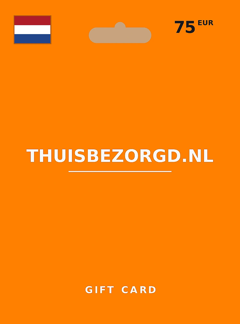 Thuisbezorgd.nl Gift Card 75 EUR NETHERLANDS