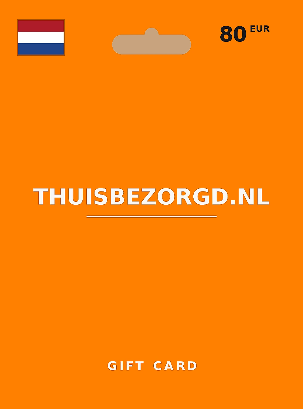 Thuisbezorgd.nl Gift Card 80 EUR NETHERLANDS