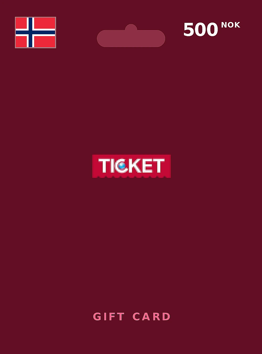 Ticket Gift Card 500 NOK NORWAY