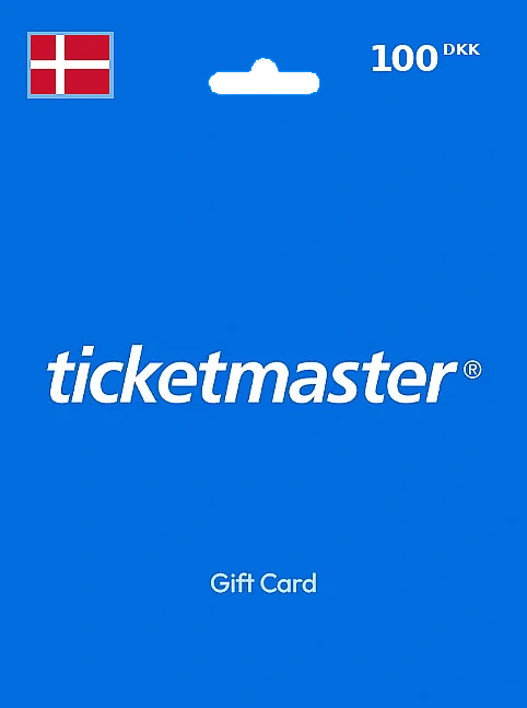 Ticketmaster Gift Card 100 DKK DENMARK