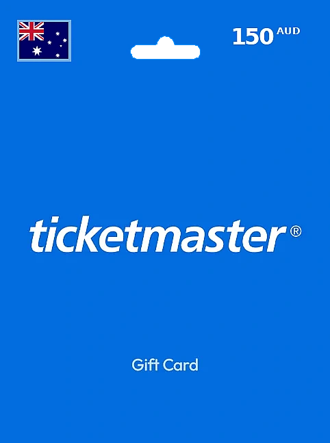 Ticketmaster Gift Card 150 AUD AUSTRALIA