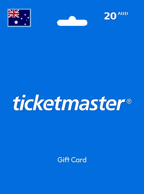 Ticketmaster Gift Card 20 AUD AUSTRALIA