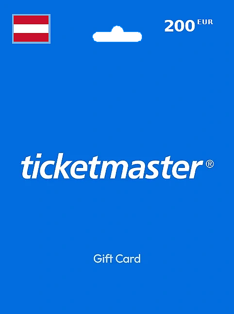 Ticketmaster Gift Card 200 EUR AUSTRIA