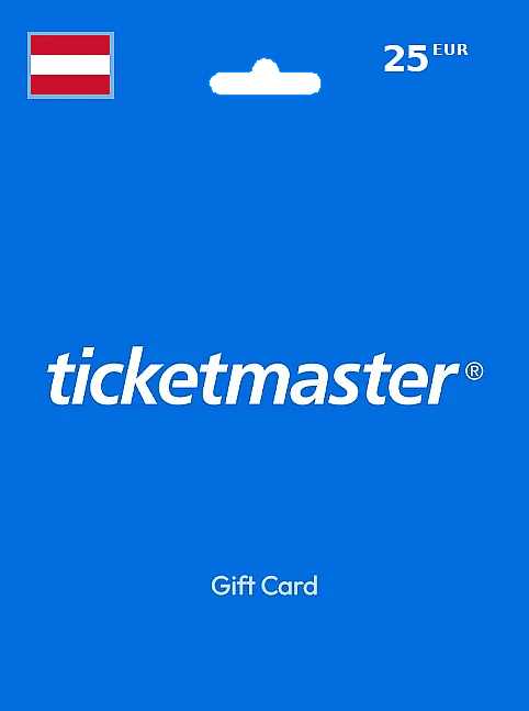 Ticketmaster Gift Card 25 EUR AUSTRIA