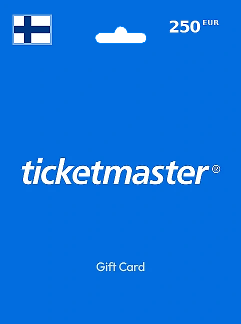Ticketmaster Gift Card 250 EUR FINLAND