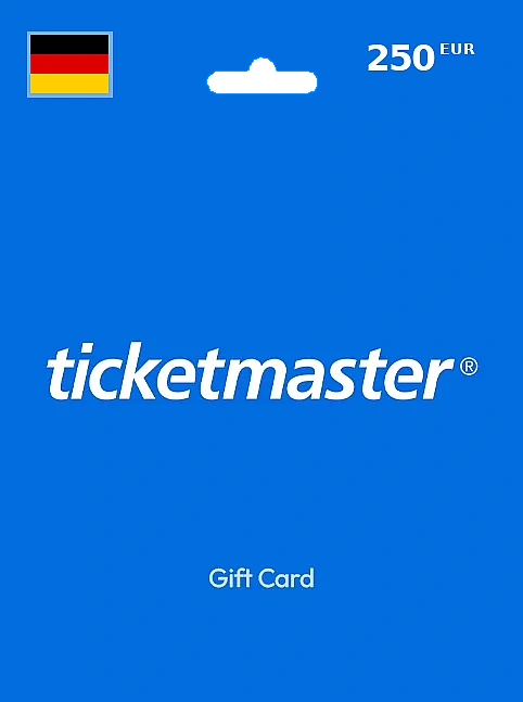 Ticketmaster Gift Card 250 EUR GERMANY
