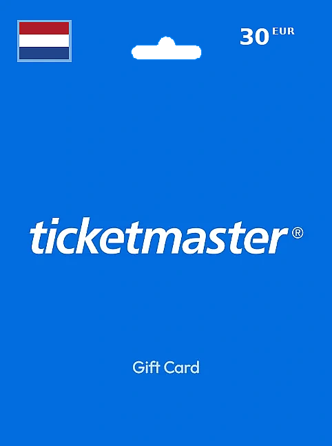 Ticketmaster Gift Card 30 EUR NETHERLANDS