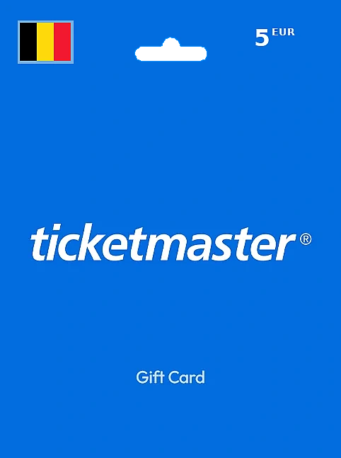 Ticketmaster Gift Card 5 EUR BELGIUM