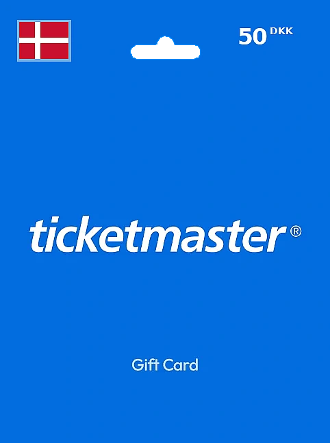 Ticketmaster Gift Card 50 DKK DENMARK