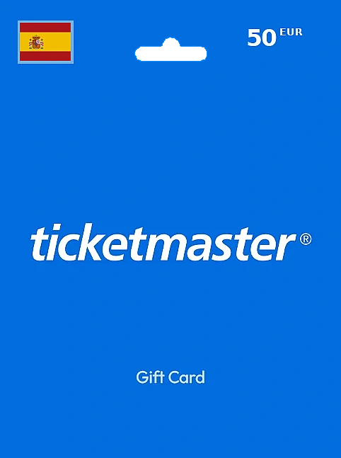 Ticketmaster Gift Card 50 EUR SPAIN