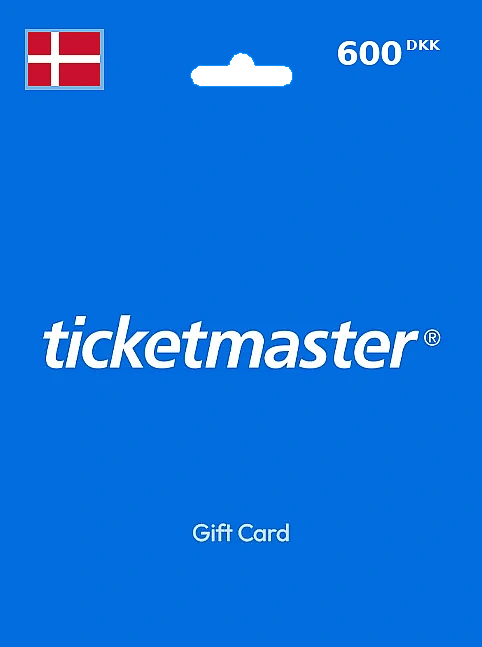 Ticketmaster Gift Card 600 DKK DENMARK